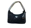 New Women Designers 2pcs/set armpit Diamonds Bag Crossbody Luxurys Leather Shoulder Bags Diamond Totes Handbags Underarm Purses