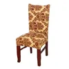 Chair Covers Vintage Dining Room Universal Cover Stretch Spandex Polyester Case Protector Anti-dirty Seat For Office El