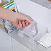 Hooks 4 Pcs Refrigerator Storage Divider Free Combination Plastic Sorting Partition Plate Drawer Kitchen Accessories Tool