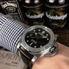 Paneri Watch Watch Mens ZF-Factory для дизайнерских часов Механическое автоматическое движение сапфировое зеркало 47-мм резиновые часы спортивные наручные часы 8t10