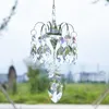 Décorations de jardin HD Crystal Horse Eye Prisms Suncatcher pour fenêtre suspendue Ornement Rainbow Maker Hanger pour la décoration de Noël à la maison 220930