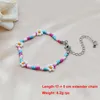 Charm Bracelets Korean Strand Daisy Bracelet Women Girl Fashion Colorful Handmade Beaded Summer Beach Wristband Party Gift Jewelry