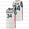 GLA A3740 NCAA UConn Huskies Jersey College Basketball Isaiah Whaley Adama Sanogo Ray Allen Jeremy Lamb Andre Jackson Rudy Gay R.J. Cole Caron Butler