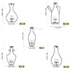 Creative Wall Decoration Hanging Vase Home Decor Iron Wire Glass Water Planting Vases Living Room Party Decorative Flowers Vases TH0503