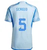 22 23 Bież koszulki piłkarskie Pedri Ferran Torres Morata Gavi Katar Pucharu Pucharu Świata ANsu Fati Koke Azpilicueta Men Fan Wersja Top S-4xl
