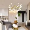 Pendant Lamps Nordic Lighting Living Room Chandelier Simple Modern Home Bedroom Firefly Restaurant Light Creative Personality Villa Lamp