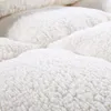 Quilts algodão Patchwork Duvets Australian Lambs Wool Comforidor de camelo de camelo Espalhar os edredons de inverno de inverno