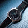 Luxus-Armbanduhr, wasserdichte Uhren, Designer-Uhr, mechanisches Automatikwerk, Saphirspiegel, 44 mm, Rindsleder, Sport-Armbanduhren für Herren, 1rg3