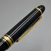 Promotion luxe Msk145 stylo à bille en résine noire écriture stylos à bille papeterie fournitures de bureau scolaire avec numéro de série5141957