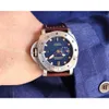 Designer Watches Mechanical Watch Automatic Movement Fashion Wristwatch Sapphire Mirror 47mm Cowhide Watchband Sport Wristwatches