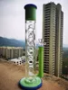 Vintage Davin Titland Glass Bong Water smoking hookah pipe 18mm Joint Bubbler Perc Oil Dab Rigs can put customer logo by DHL UPS CNE