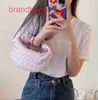 A NJ Venetss Jodie Bottegss Bolsos Diseñador Bolso tejido para mujer Napa Piel de oveja Anudada Redonda Axila Hob Diseñadores Bolso Crossbody con el logotipo