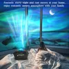 Novelty Lighting Star Projector Galaxy Projector Northern Lights Aurora Music Speaker White Noise Night Light for Kids Adults