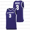 Gla A3740 Maglia da uomo giovanile personalizzata Kansas State Wildcats Maglia da basket NCAA College Mark Smith Dean Wade Beasley Markquis Nowell Mitch Richmond Selton