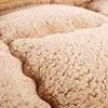 Quilts algodão Patchwork Duvets Australian Lambs Wool Comforidor de camelo de camelo Espalhar os edredons de inverno de inverno