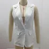 Women's Suits Solid Color Women Blazer Loose Type Temperament Breathable Cardigan Sleeveless Single Button Formal Suit Coat