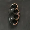 Anti-Rutsch-starke Klemme Metall Knuckle Duster Vier-Finger-Tiger Selbstverteidigung Outdoor Camping Tasche EDC-Werkzeug