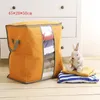 Duffel Torbalar Seyahat Çantası Taşınabilir Duffle Organizer Dokuma Olmayan Çanta Pakçe Paketleme Küpleri Bambu Giyim Bagaj