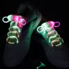 Zapasy imprezowe LED Sport Shoe Torki Lumowinous Flash Light Up świetny patyk migający pasek światłowodowy sznurowadło imprezowe w pudełku detalicznym