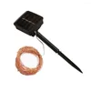 Saiten 100 LED Copper Draht Solar Fairy String Lichter wasserdicht im Freien Garten Hochzeitsfeiertagendekoration Dekoration