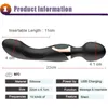 Sex Toy Massager 10 Speeds Powerful Vibrators for Women Magic Wand Body Woman Clitoris Stimulate Female Products