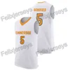 Gla Thr Tennessee Volunteers 1 Lamonte Turner 5 Almirante Schofield 24 Lucas Campbell 12 Brad Woodson 10 John Fulkerson Camiseta de baloncesto universitario