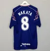 1998 Retroversion Japan Soccer Jerseys Home Away #8 Nakata #11 Kazu #10 Nanami #9 Nakayama 98 99 målvakt Fotbollskjorta uniformer långärmad