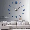 Relojes de pared Reloj de pared Reloj de cuarzo Reloj de pared Diseño moderno Grandes decorativos Europa Pegatinas acrílicas Sala de estar Klok 220930