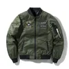 남성 재킷 군사 야외 남성은 날아 다니는 옷을 입고 조종사를위한 이중 측면 착용 두꺼운 폭격기 따뜻한 코트 220930