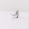 Authentic Sterling Silver Shimmering Dragonfly Rings For Women Girls with Original Box for Pandora CZ diamond girlfriend Gift Ring Set