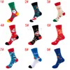 Árvore de Natal Snow Elk Socks Feliz Natal Presente Autumn Cotton Cotton Stage