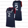 Gla A3740 NCAA UConn Huskies Jersey College Basketball Isaiah Whaley Kemba Walker Adama Sanogo Ray Allen Jeremy Lamb Andre Jackson Rudy Gay R.J. Cole