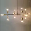 Lampes suspendues Lampe de bras de lustre de fruits d'été moderne Les lumières de décoration de design d'intérieur