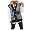 Pulls pour femmes pull femme pour hommes V gilet surdimensionné réservoirs en tricot femmes tricots pull cou pull de noël femmes