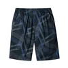 Summer Shorts Men Casual Short Elastic Waist Breath Cool Bermudas Male Street Fashion Thin Knee Length Shorts 2022