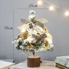 Decorazioni natalizie Mini decorazione per albero Piccola luce a led fai da te posizionata negli ornamenti per la casa del festival sul desktop