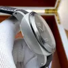 PANERIWATCH PANERAII 고품질 시계 디자이너 깨끗한 공장 시계 남성용 기계식 자동 사파이어 미러 47mm 13mm 카우 히드 웨이브 밴드 SP.