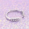 925 Sterling Silver Open Grains Ring for Women Män med originallåda Set för Pandora Yellow Gold Plated Party Jewelry Rings