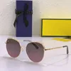 Men designer sunglasses FD0418S anti-ultraviolet retro plate metal all small box square fashion glasses random box