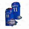 GLA 2022 Final Four 4 4 Kansas Jayhawks Jersey de basquete NCAA College Ochai Agbaji David McCormack Wilson Harris Braun Lightfoot Remy Martin Zach