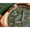 Paneraii klockor automatisk klock Panerai designer mekanisk paneria rörelse safir mens spegel 47mm gummi klockband sport armbandsur ij4o