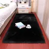 Carpets Room Coffee Table Blanket Nordic Style Long Hair Carpet Bedroom Bedside Pad Thickened Washed Area Rug Faux Fur