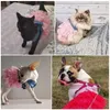 Dog Apparel Pet Puppy Tutu Bow Skirt Dress Cat Princess Costume Chihuahua Cute Summer Clothes For Girl Dogs Female Clothing