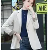 Women's Suits High Quality Large Size S-4XL Women's Jacket Office Suit 2022 Autumn Temperament Ladies Blazer Elegant Professional