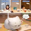 Table Lamps 2400mAh Rechargeable Desk Lamp LED Kids Eye Protection Light 3 Color Modes Stepless Dimming Touch Read Study