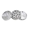 Premium smoke accessory Aluminum Metal Herb Grinders 75 MM 3 Layers Tobacco Grinder With Sharp Diamond Teeth Herbal Crusher Miller