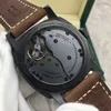 Relógio de luxo relógios de designer para homens mecânicos série pam cerâmica manual esporte relógios pulso u1d0