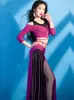 Stage Wear Women Belly Dance Practice Clothes Oriental Performance Competition Danceing Set Dress