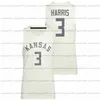 Gla A3740 Maglia personalizzata Kansas Jayhawks NCAA College Basketball Paul Pierce Danny Manning Joseph Yesufu Cam Martin Ben McLemore Bobby Pettiford Jalen