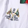 Erkek Polos TS Kısa Kollu Polo Gömlek Erkekler Meksika 2022 Yaz Günlük İş Sporları İşlemeli T-Shirt Pamuk Beyaz Giysiler